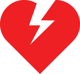 Heart Symbol Icon Illustration Set