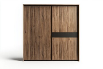 Different types of furniture items for home office decoration on white background