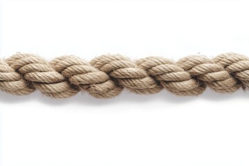 Obraz premium rope isolated on white background