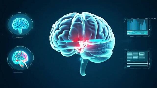 Human Brain Anatomy Visualization