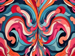 Colorful Abstract Swirls
