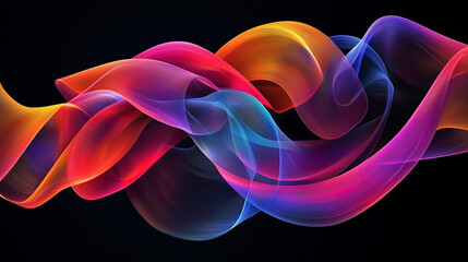 Dynamic 3D Abstract Shapes: Modern Geometric Forms, Futuristic Digital Art, Fluid Design Elements, Vibrant Patterns, Sculpted Visuals, and Creative Composition	