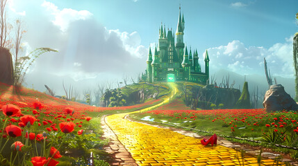Following the Enchanting Journey Down the Yellow Brick Road: An Ephemeral Glimpse into Oz