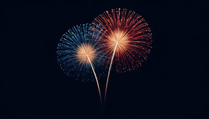 Fireworks display to celebrate the new year