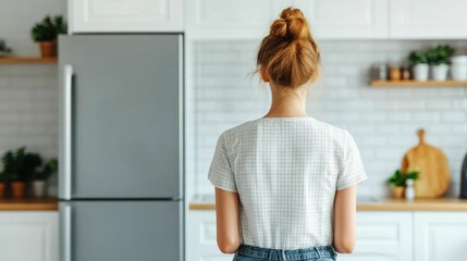 Organized Daily Chore Chart Displayed on Refrigerator Symbolizing Structured Routine and Efficient Family Household Management  Concept of Domestic Organization Productivity and Lifestyle