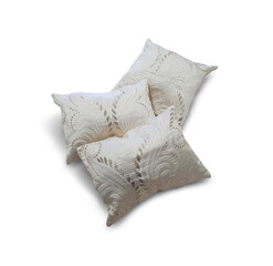 Set of modern decorative pillows