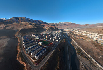 Landscape of Dingqing county, Tibet, China