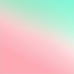 A soft gradient background blending mint green and blush pink, creating a calming and aesthetic visual effect.
