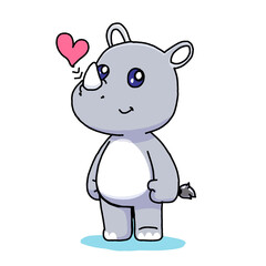 Naklejka premium animal cartoon