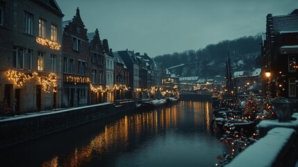 Obraz premium night in the city