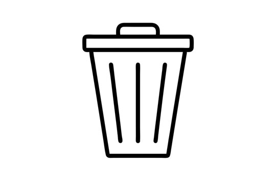 recommend clip art: Trash delete silhouette vector, Delete icon symbol vector
                    
