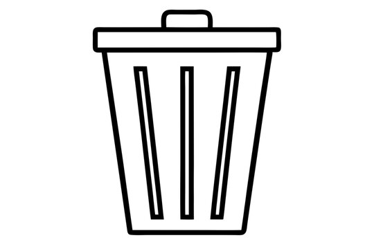 recommend clip art: Trash delete silhouette vector, Delete icon symbol vector
                    