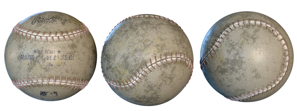 Baseball Rawlings isolated on white