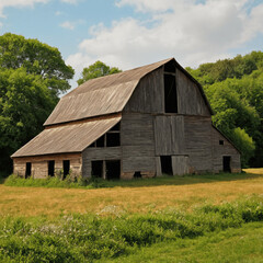 Obraz premium An old barn
