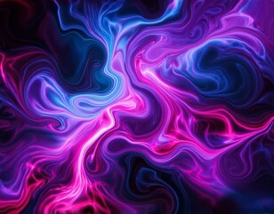 Obraz premium Glowing Plasma Energy Texture