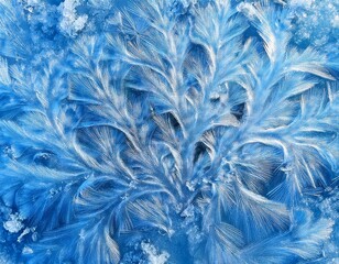 Obraz premium Ice Crystal Texture