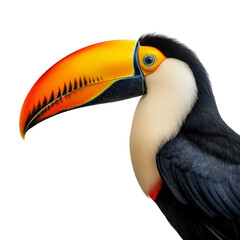 Obraz premium toucan bird looking isolated on white