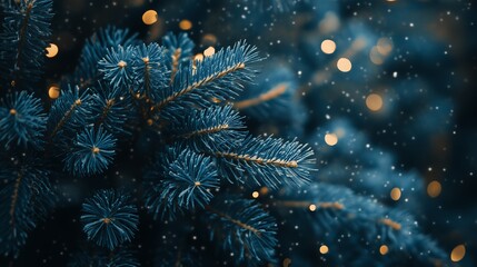 Fototapeta premium クリスマスツリーの拡大写真