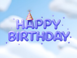 happy birthday typography birthday party text happy birthday birthday wishes happy birthday lettering