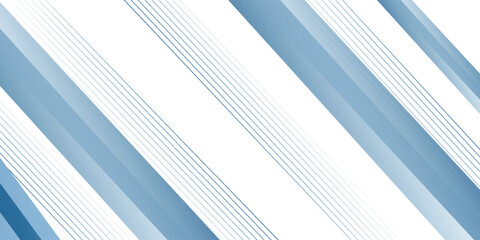 Obraz premium Blue abstract background with white color. Abstract blue background with square shapes. Modern Simple Blue Grey Abstract Background Presentation Design