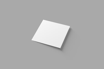 Bifold Square Card Mockup
