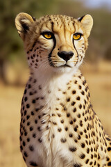 Obraz premium cheetah in the grass
