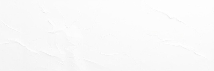 Obraz premium Close-up of a textured white paper background with visible fibers and wrinkles, fibers, abstract