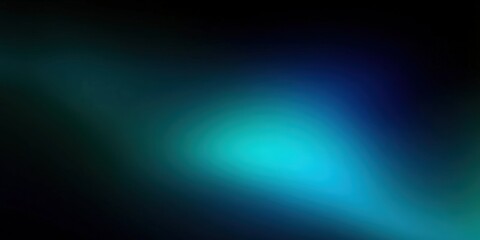 Obraz premium Black dark azure cobalt sapphire blue abstract background. Color gradient. Geometric shape. Wave, wavy curved line. Rough grunge grain noise. Light neon metallic shine shimmer bright. Design.