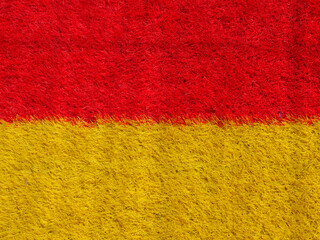 Colorful plastic fiber exterior flooring sheets