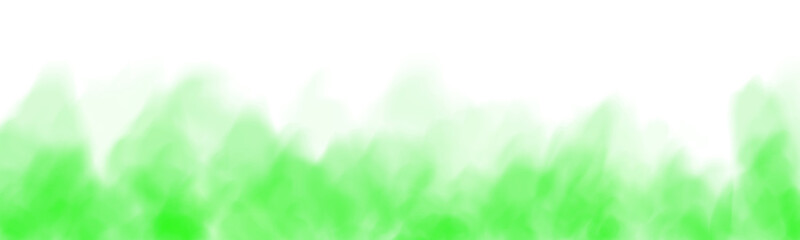 Obraz premium Fantastic green smoke. Magic smoke. Smog cloud on podium or stage. Fog vapor over ground or water surface, magic haze. PNG. 