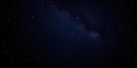 Obraz premium Night sky filled with sparkling stars on a dark background, ethereal, mystical