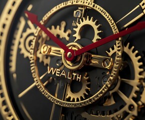 Obraz premium Time is Wealth.