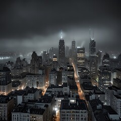 Obraz premium city night view