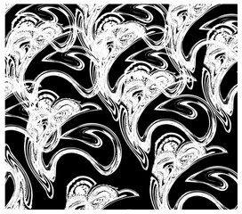 Bad Black background design