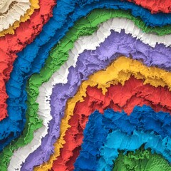 background with thick acrylic pattern