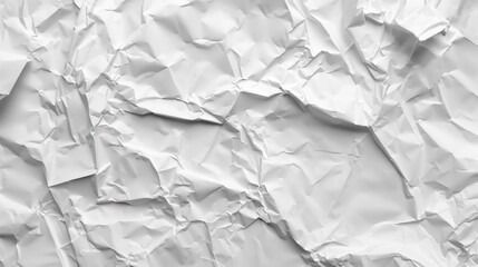 Obraz premium white crumpled paper background texture pattern overlay