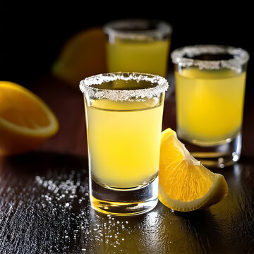 Refreshing Lemon Drop Shot with Tangy Flavor