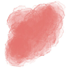 Pink watercolor brush paint vector stylized striped card. Aquarelle abstract hand drawn paper texture liquid colour background