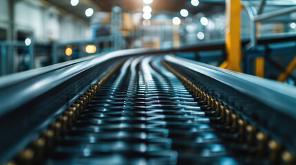Fototapeta premium Conveyor belt