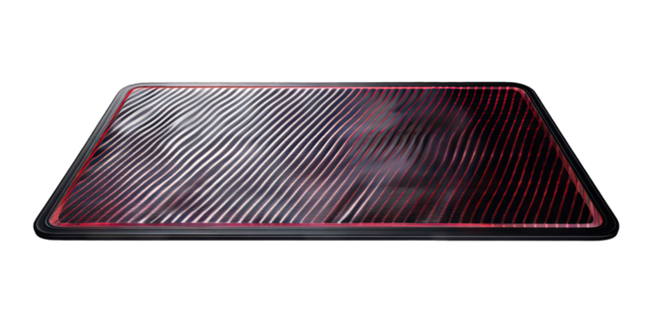 Bar mat, for drying and cleaning barware, isolated on transparent background PNG