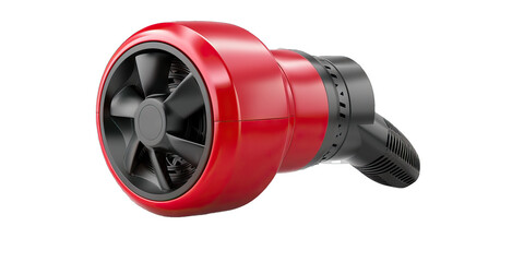 Car air blower, blowing air for car ventilation, isolated on transparent background PNG