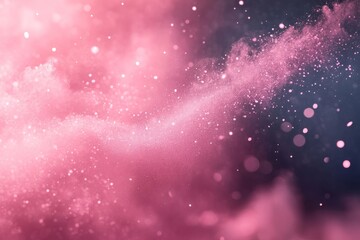 Fine dust particles suspended in the air, with a soft, realistic glow.