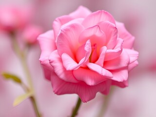 pink rose flower