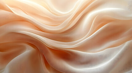 Fototapeta premium Peach Abstract Fabric Texture Background