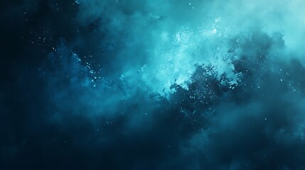 Fototapeta premium Abstract teal watercolor background, Abstract water color marble texture background