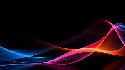 Glowing pink blue red neon light in ultraviolet spectrum UHD Wallpaper