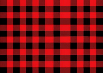 red checkered fabric background