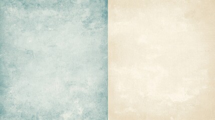 Fototapeta premium Soft blue and beige hues combine in a textured background, showcasing subtle variations and creating a sophisticated and versatile backdrop