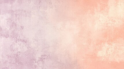 Fototapeta premium Pink and orange gradient background creates a soft, dreamy atmosphere, perfect for romantic or feminine designs, featuring a subtle textured overlay for added depth and visual interest