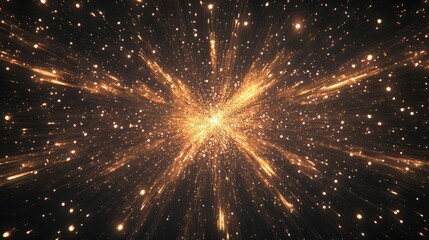Fototapeta premium abstract fireworks background and space for text